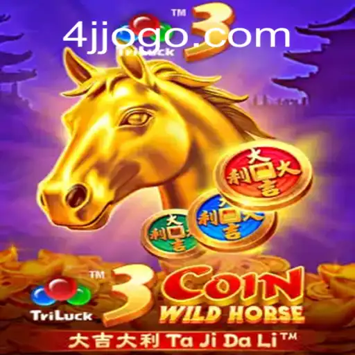 Descubra a Emoção do Jogo 3CoinWildHorse da 4JJ.com